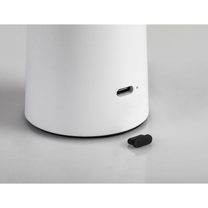 Rabalux - LED Stmívatelná nabíjecí dotyková stolní lampa POLPERRO LED/3W/3,7V 1200mAh bílá