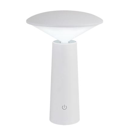 Rabalux - LED Stmívatelná nabíjecí dotyková stolní lampa POLPERRO LED/3W/3,7V 1200mAh bílá