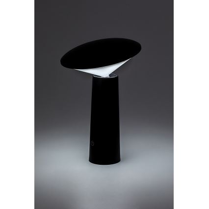 Rabalux - LED Stmívatelná nabíjecí dotyková stolní lampa POLPERRO LED/3W/3,7V 1200mAh černá