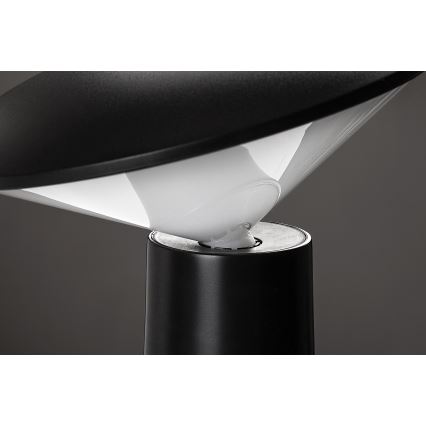 Rabalux - LED Stmívatelná nabíjecí dotyková stolní lampa POLPERRO LED/3W/3,7V 1200mAh černá
