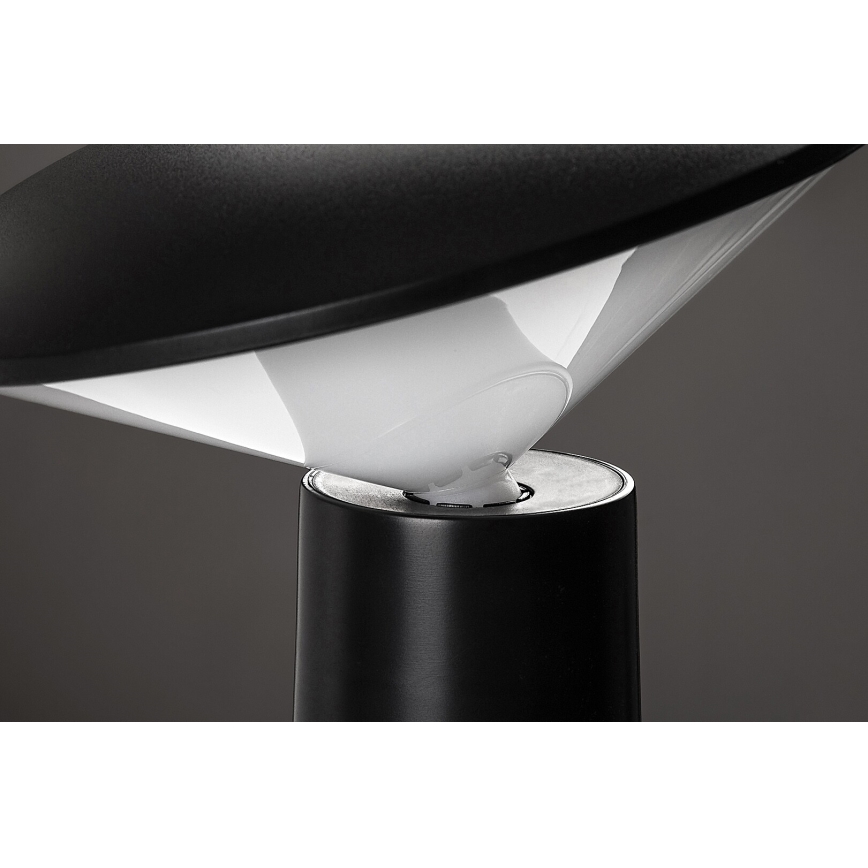 Rabalux - LED Stmívatelná nabíjecí dotyková stolní lampa POLPERRO LED/3W/3,7V 1200mAh černá