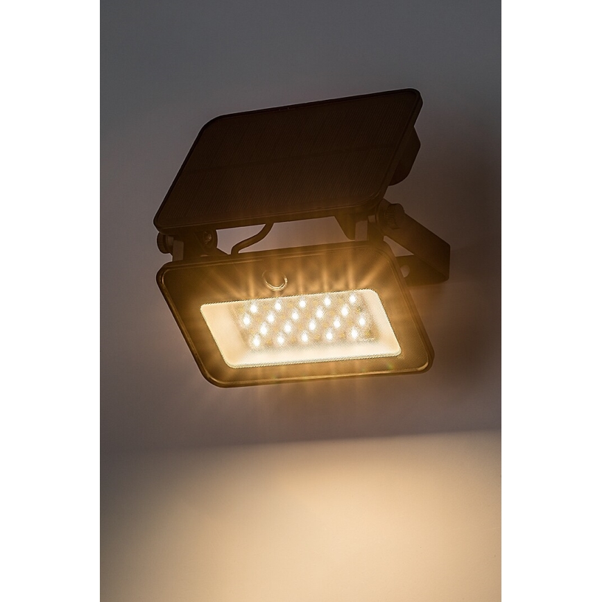 Rabalux - LED Solární reflektor se senzorem LED/6W/3,7V 3000/4000/6500K IP65