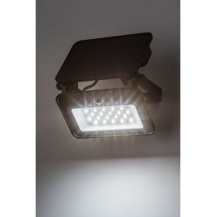 Rabalux - LED Solární reflektor se senzorem LED/6W/3,7V 3000/4000/6500K IP65