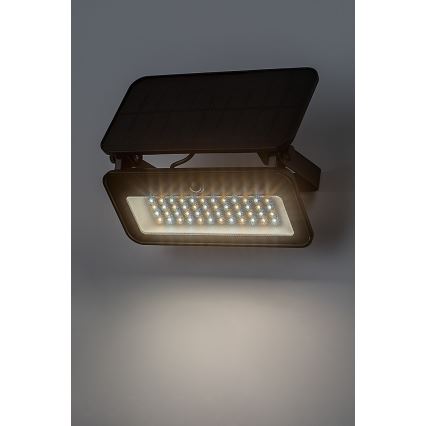 Rabalux - LED Solární reflektor se senzorem LED/8W/3,7V 3000/4000/6500K IP65