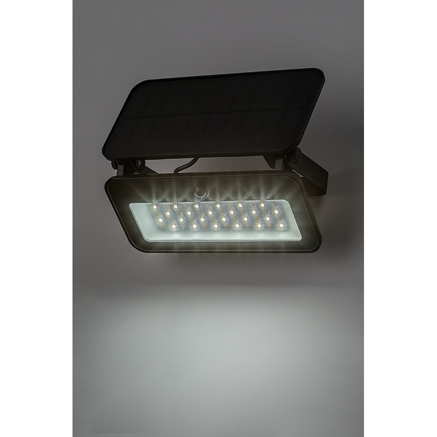 Rabalux - LED Solární reflektor se senzorem LED/8W/3,7V 3000/4000/6500K IP65