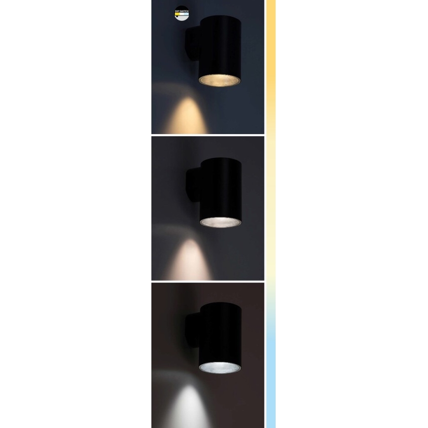 Rabalux - LED Venkovní nástěnné svítidlo LED/9W/230V 2700/4000/6500K IP65 bílá