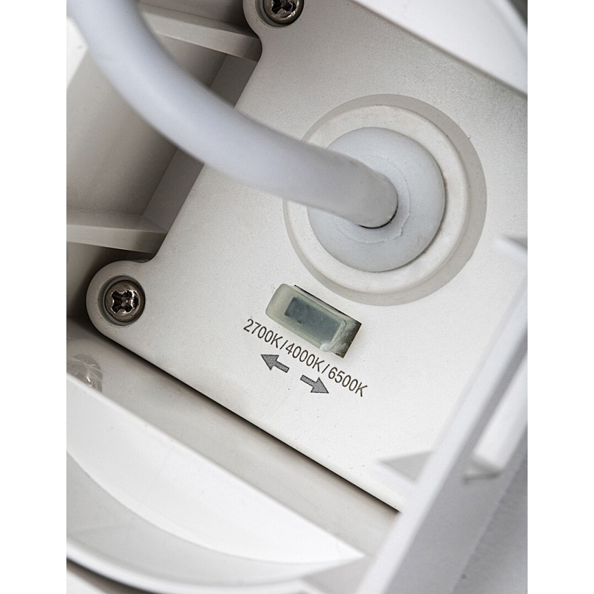 Rabalux - LED Venkovní nástěnné svítidlo LED/9W/230V 2700/4000/6500K IP65 bílá