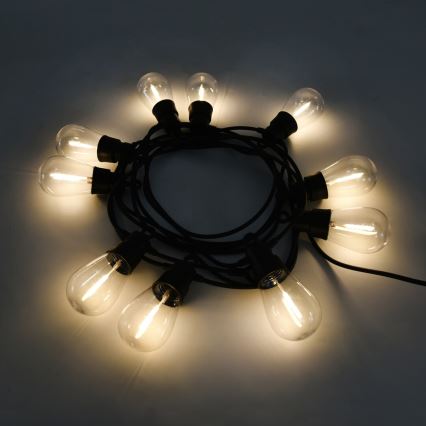 Rabalux - LED Solární řetěz LED/3,6W/3,7V 6,5 m 1200mAh IP44
