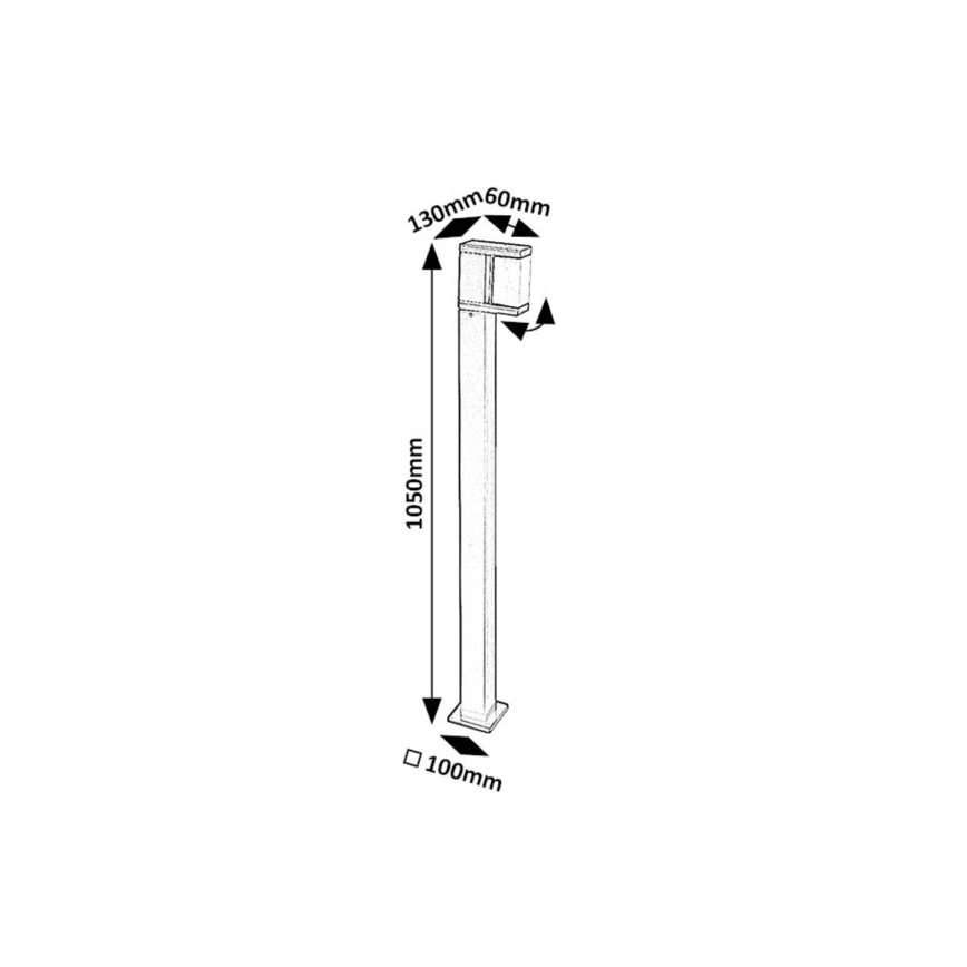Rabalux - LED Venkovní lampa LED/10W/230V IP54