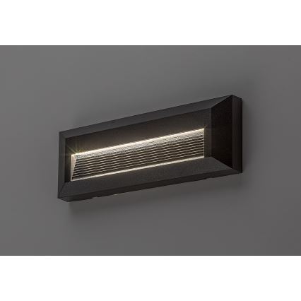 Rabalux - LED Venkovní nástěnné svítidlo LED/6W/230V IP65 černá