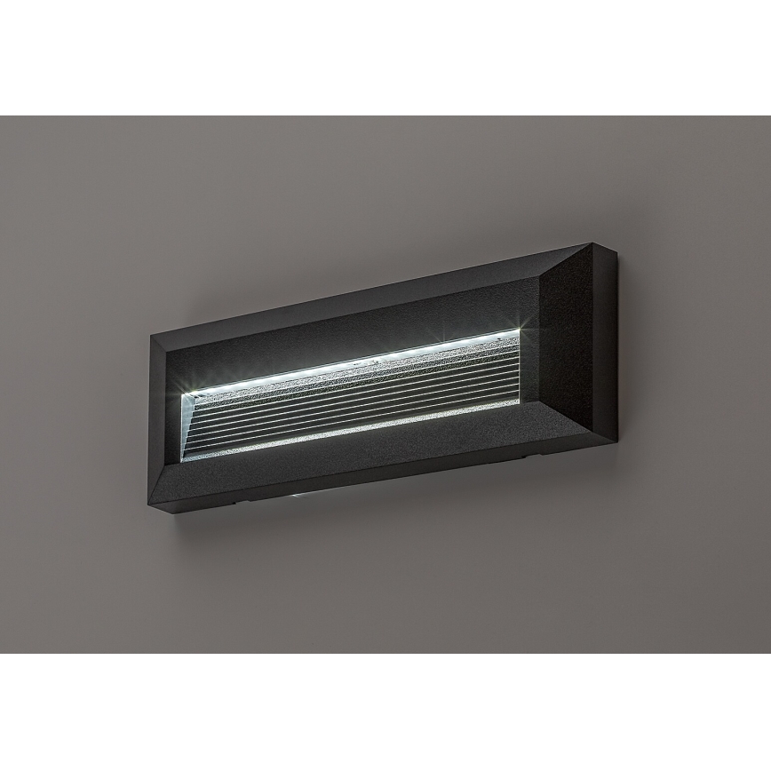 Rabalux - LED Venkovní nástěnné svítidlo LED/6W/230V IP65 černá