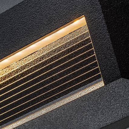 Rabalux - LED Venkovní nástěnné svítidlo LED/6W/230V IP65 černá