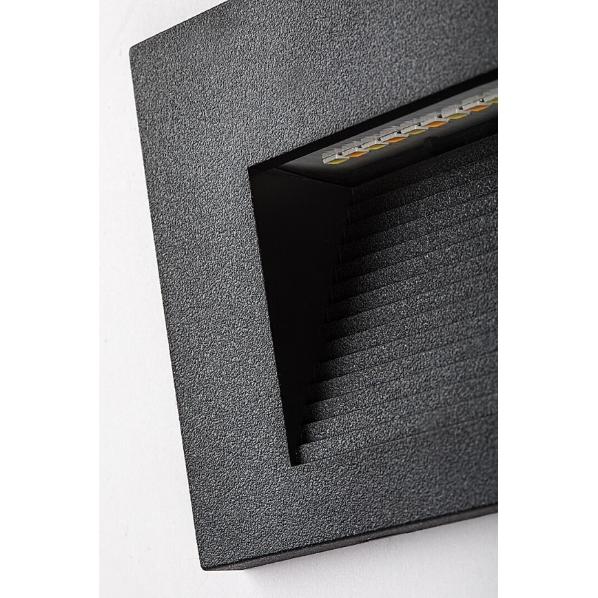 Rabalux - LED Venkovní nástěnné svítidlo LED/6W/230V IP65 černá