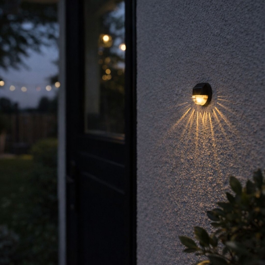 Rabalux - SADA 2x LED Solární nástěnné svítidlo LED/0,06W/1,2V 300 mAh IP44