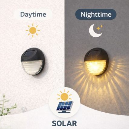 Rabalux - SADA 2x LED Solární nástěnné svítidlo LED/0,06W/1,2V 300 mAh IP44