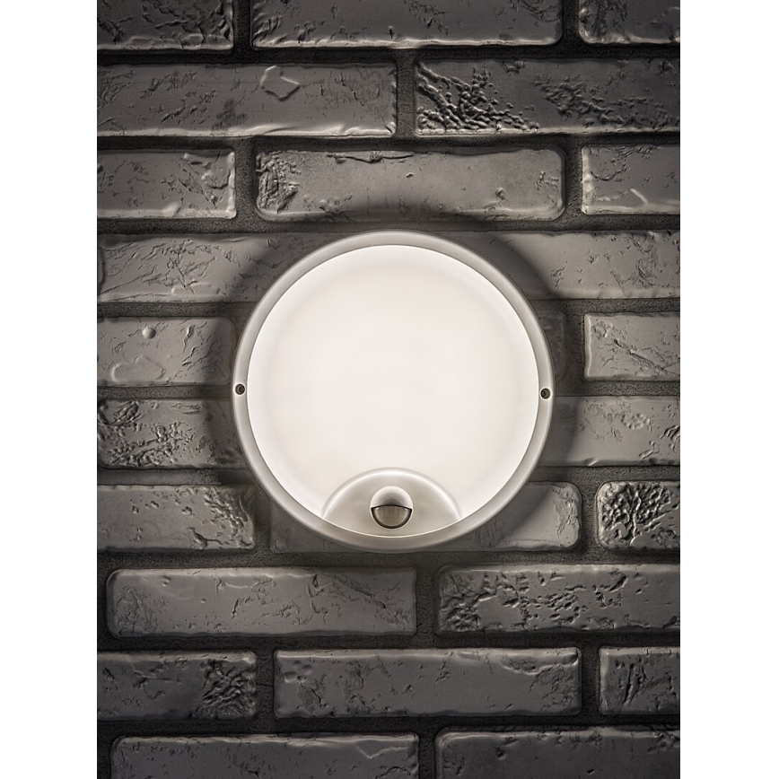 Rabalux - LED Venkovní nástěnné svítidlo se senzorem LED/18W/230V IP65 bílá