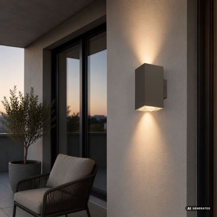 Rabalux - LED Venkovní nástěnné svítidlo LED/18W/230V 2700/4000/6500K IP65
