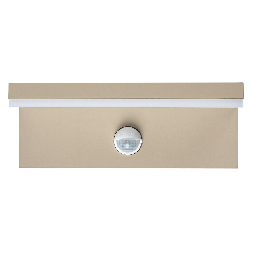 Rabalux - LED Venkovní nástěnné svítidlo se senzorem LED/9W/230V IP54 béžová
