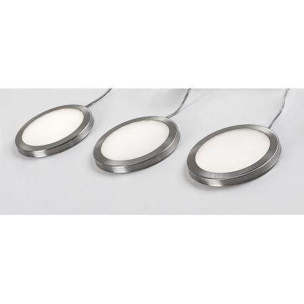 Rabalux - SADA 3x LED Stmívatelné osvětlení skříně 3xLED/1W/230V 4000K