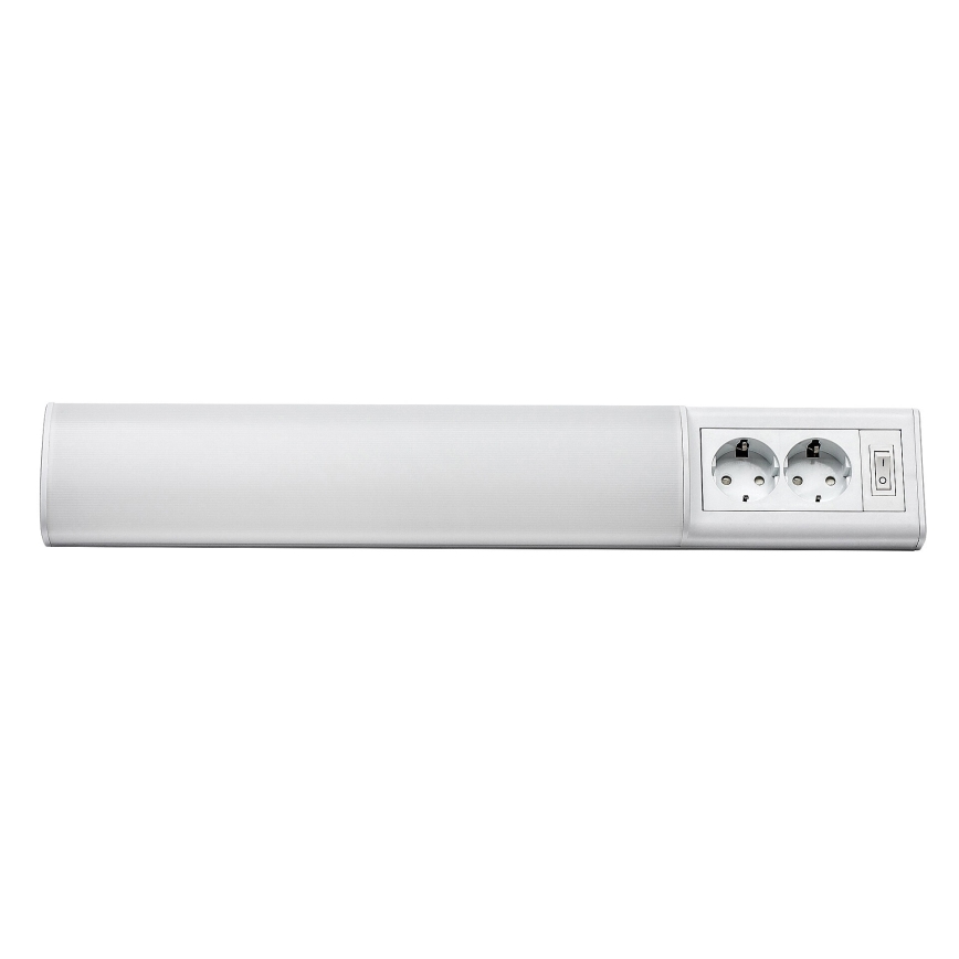 Rabalux - LED Podlinkové svítidlo se 2 zásuvkami LED/10W/230V 4000K 50 cm bílá