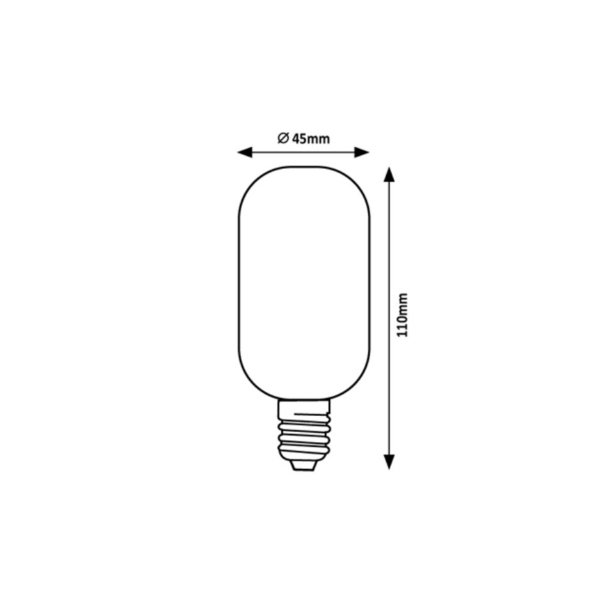 Rabalux - LED Žárovka T45 E27/4W/230V 3000K
