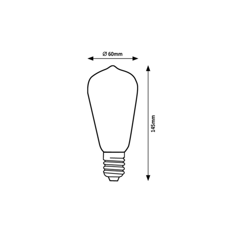 Rabalux - LED Žárovka ST64 E27/4W/230V 4000K