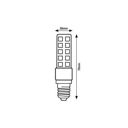 Rabalux - LED Žárovka T20 E14/6W/230V 4000K