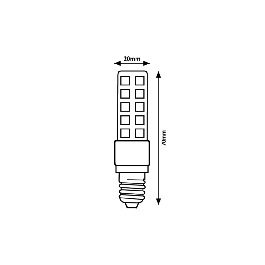 Rabalux - LED Žárovka T20 E14/6W/230V 4000K