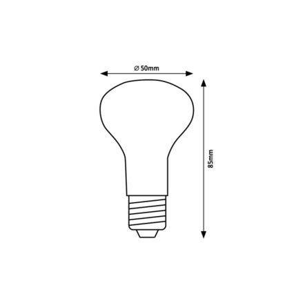 Rabalux - LED Žárovka FILAMENT R50 E14/4W/230V 3000K