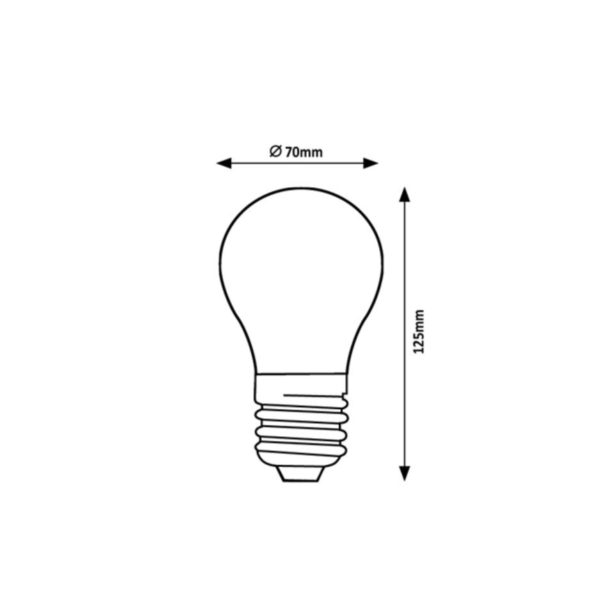 Rabalux - LED Žárovka FILAMENT A70 E27/18W/230V 4000K