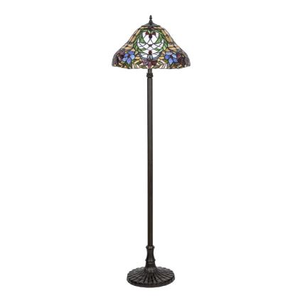 Rabalux - Tiffany vitrážová stojací lampa 2xE27/60W/230V