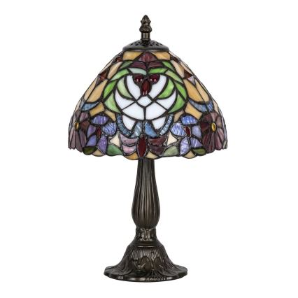 Rabalux - Tiffany vitrážová stolní lampa 1xE14/40W/230V