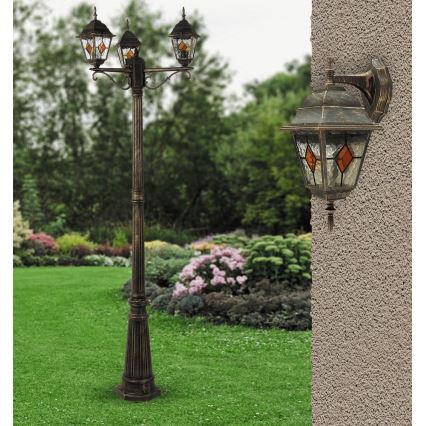 Rabalux - Venkovní lampa 3xE27/60W/230V