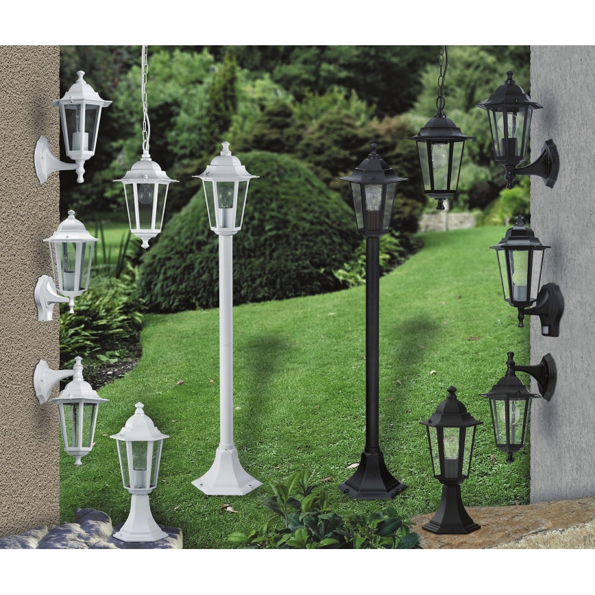 Rabalux 8217 - Venkovní nástěnné svítidlo s čidlem VELENCE 1xE27/60W/230V