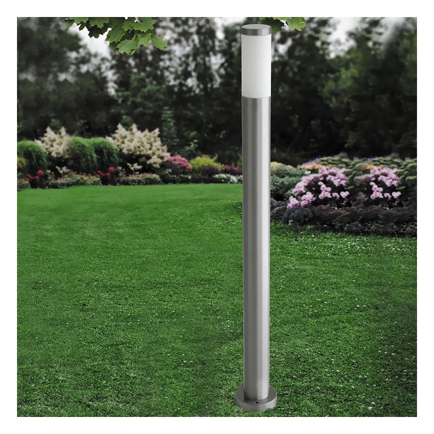 Venkovní lampa INOX 1xE27/60W