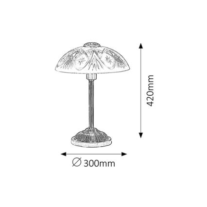 Rabalux - Stolní lampa 1xE14/40W/230V