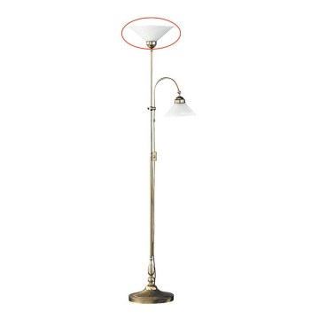 Rabalux 9934 - Náhradní sklo ke stojací lampě MARIAN E27