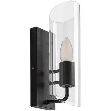 Rabalux - Koupelnové nástěnné svítidlo 1xE14/12W/230V IP44 černá