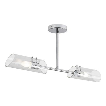 Rabalux - Koupelnový lustr na tyči 2xE14/12W/230V IP44 lesklý chrom