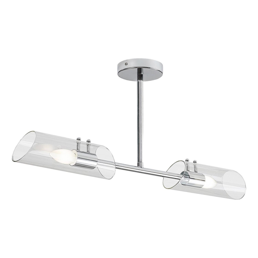 Rabalux - Koupelnový lustr na tyči 2xE14/12W/230V IP44 lesklý chrom