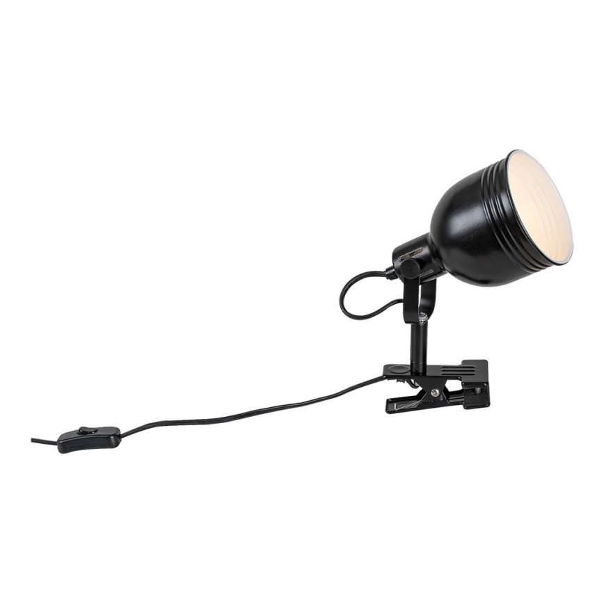 Rabalux - Lampa s klipem 1xE14/25W/230V černá