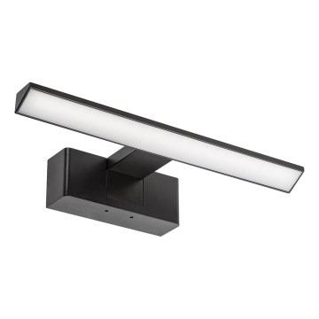 Rabalux - LED Koupelnové osvětlení zrcadla LED/6W/230V IP44 30 cm černá