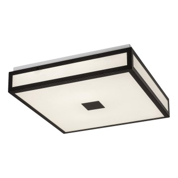 Rabalux - LED Koupelnové stropní svítidlo LED/18W/230V IP44 černá 30x30 cm
