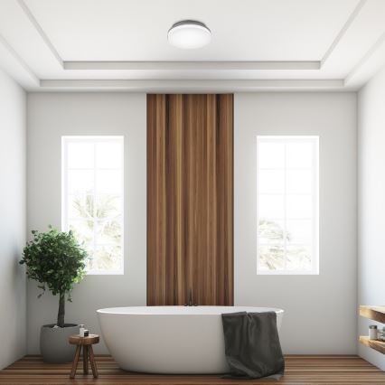 Rabalux - LED Koupelnové stropní svítidlo LED/18W/230V IP54 3000K/4000K/6000K