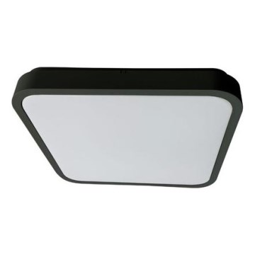 Rabalux - LED Koupelnové stropní svítidlo LED/24W/230V 3000/4000/6000K IP44 29x29 cm černá