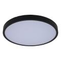Rabalux - LED Koupelnové stropní svítidlo LED/24W/230V 3000/4000/6000K IP44 pr. 35,5 cm černá