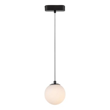 Rabalux - LED Lustr na lanku do 1-fázového lištového systému LED/5W/24V 3000K černá