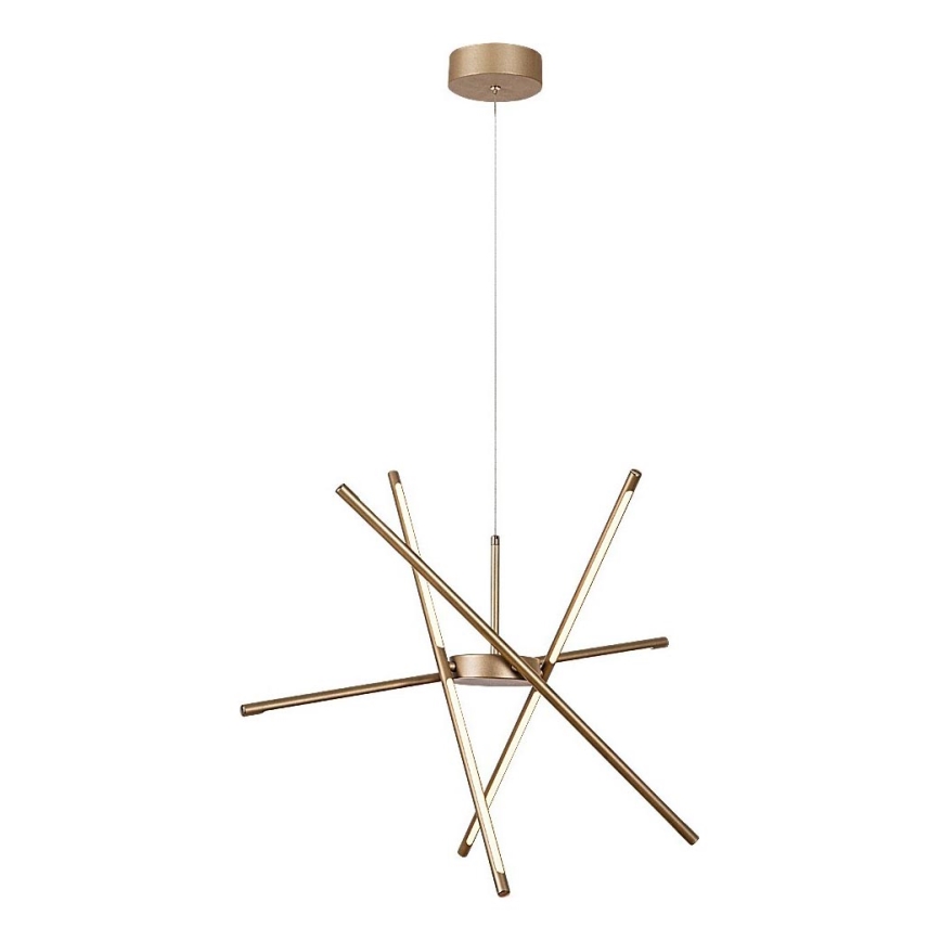 Rabalux - LED Lustr na lanku LED/40W/230V 3000K zlatá