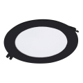 Rabalux - LED Podhledové svítidlo LED/12W/230V 4000K pr. 17 cm černá