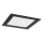 Rabalux - LED Podhledové svítidlo LED/18W/230V 4000K 22x22 cm černá
